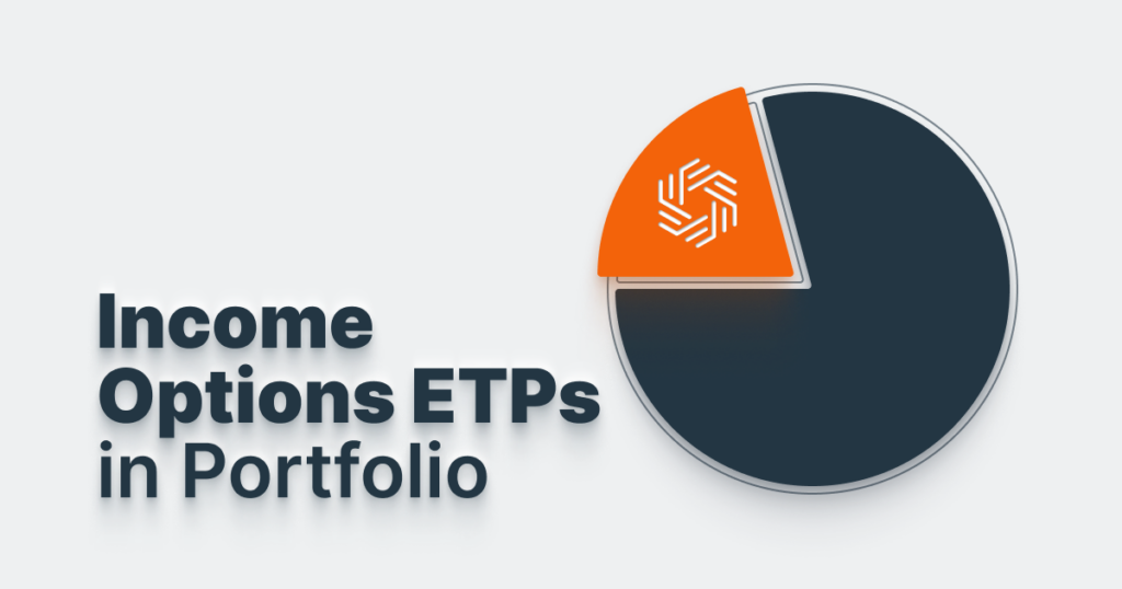 Cover Income options ETPs in portfolio